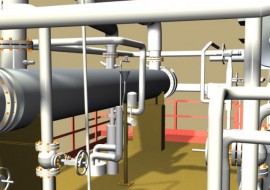 Refinery As-Built CAD Model